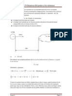 Ejercicio 9 - Dinamica del pto material