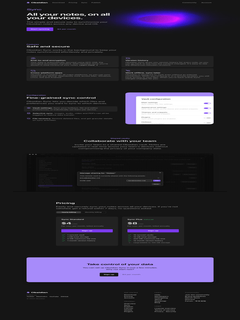 Obsidian Sync Mobile And Desktop
