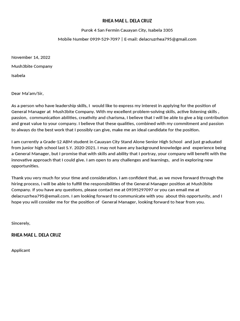 g12 Application | PDF
