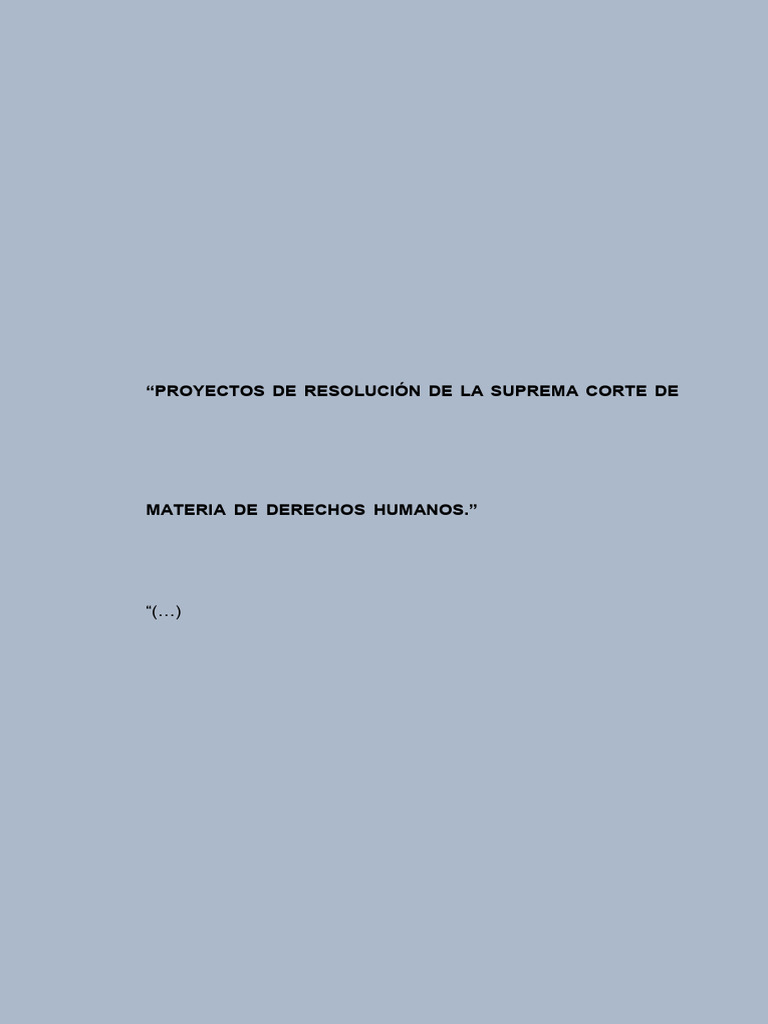 Inconstitucionalidad en Amparo 1525/2018 | PDF | Ley procesal | Caso de ley