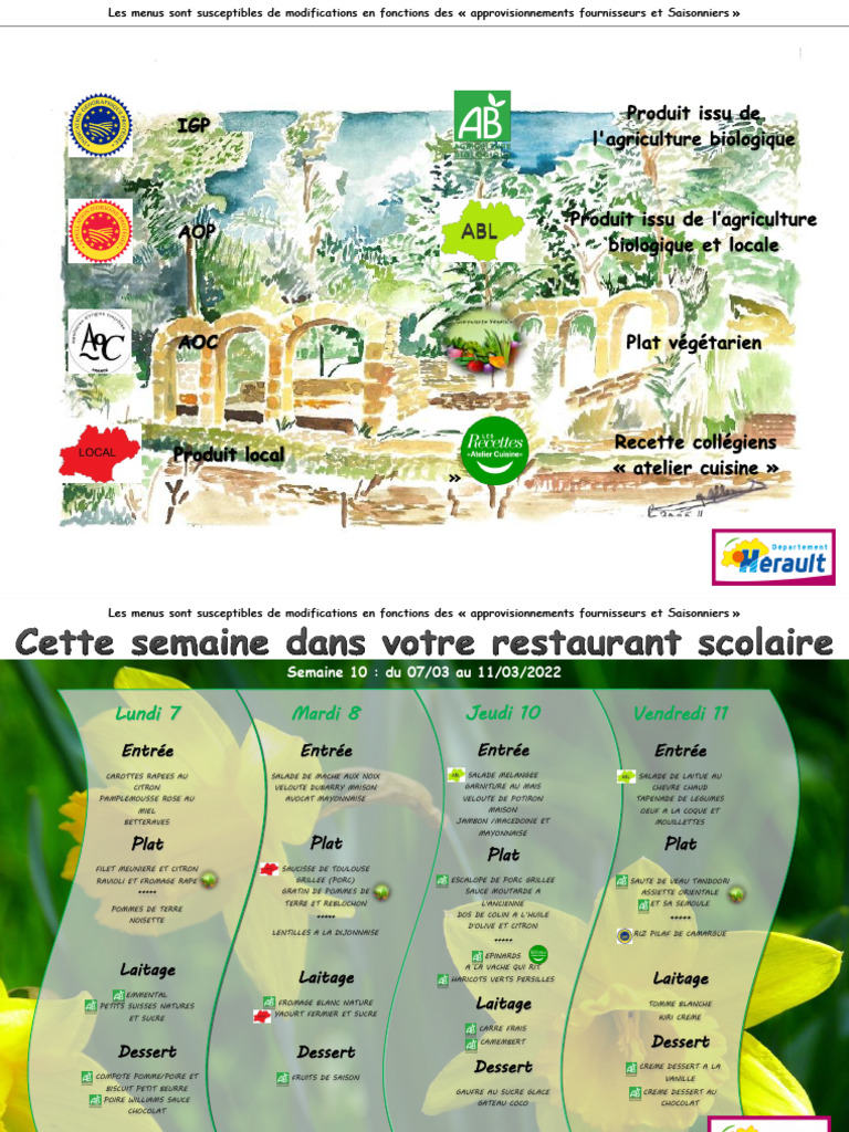 Menu Decor C4 | PDF