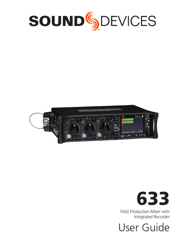 その他 Sound Devices 633 633 - Sound Devices