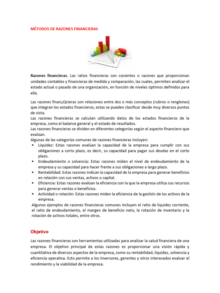 Tema 3 Razones Financieras | PDF