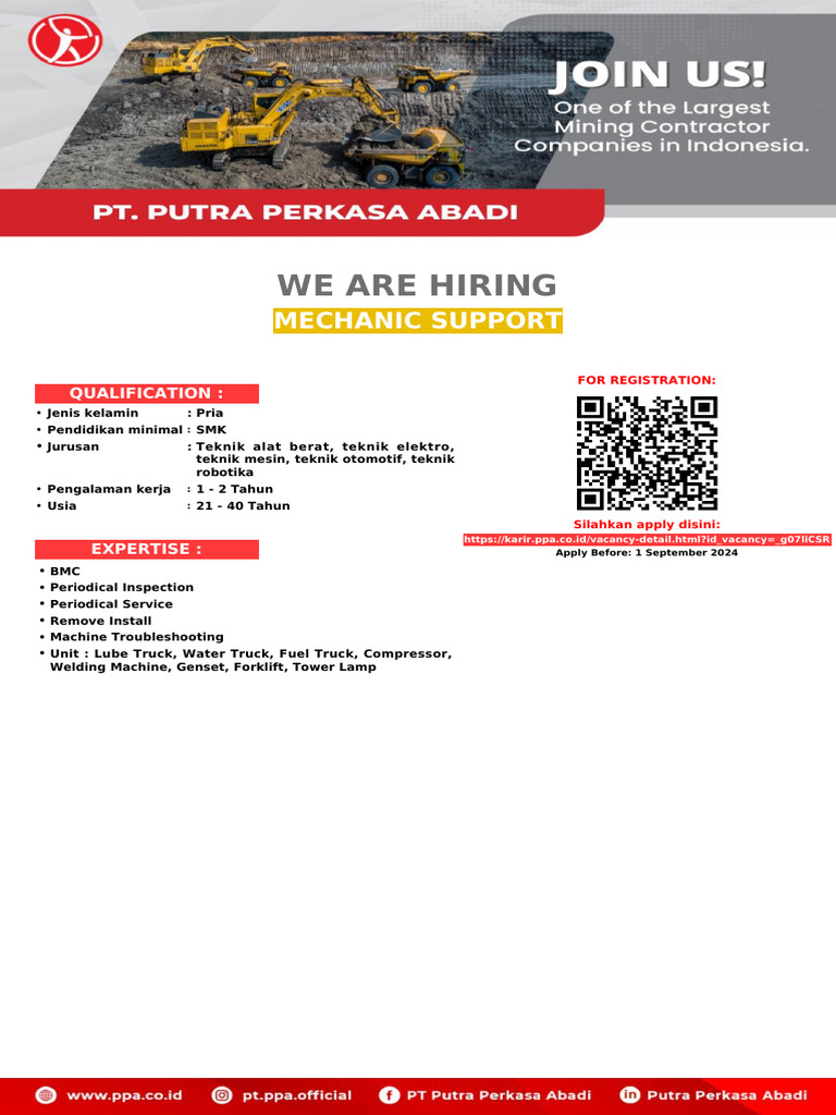 Cari Lowongan Mekanik Online yang Tepat untuk Kamu