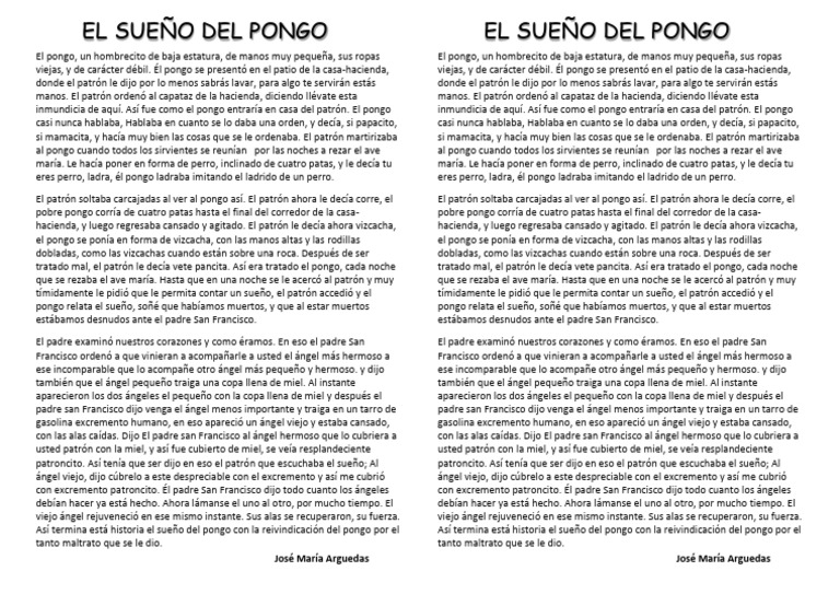 El Pongo | PDF