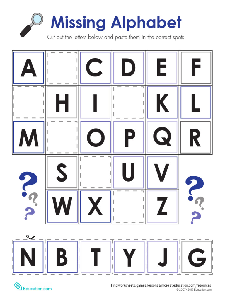 Abc Fill in The Blank | PDF