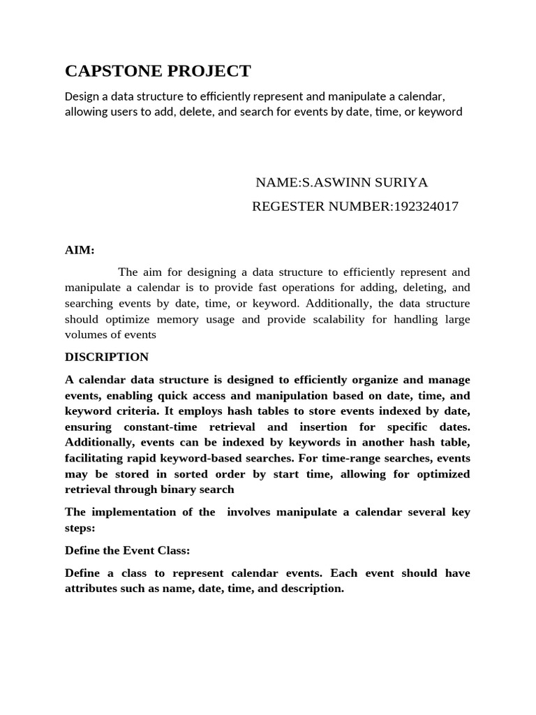 Ds Project | PDF