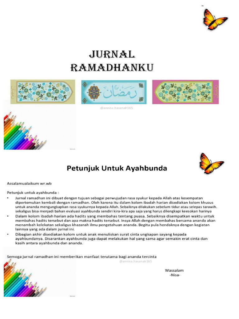 Jurnal Romadhan | PDF