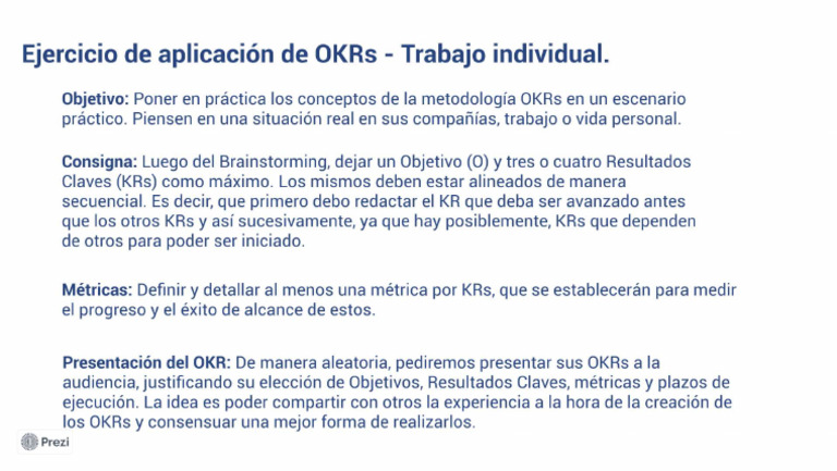 TP1 - OKRs | PDF