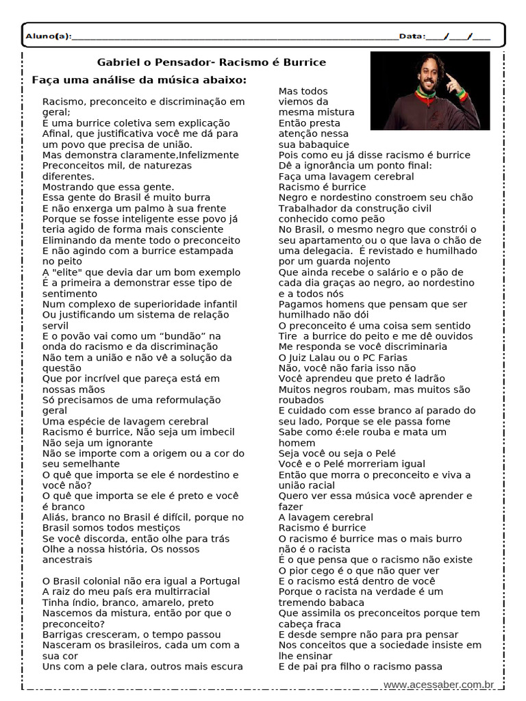 Racismo e Burrice | PDF