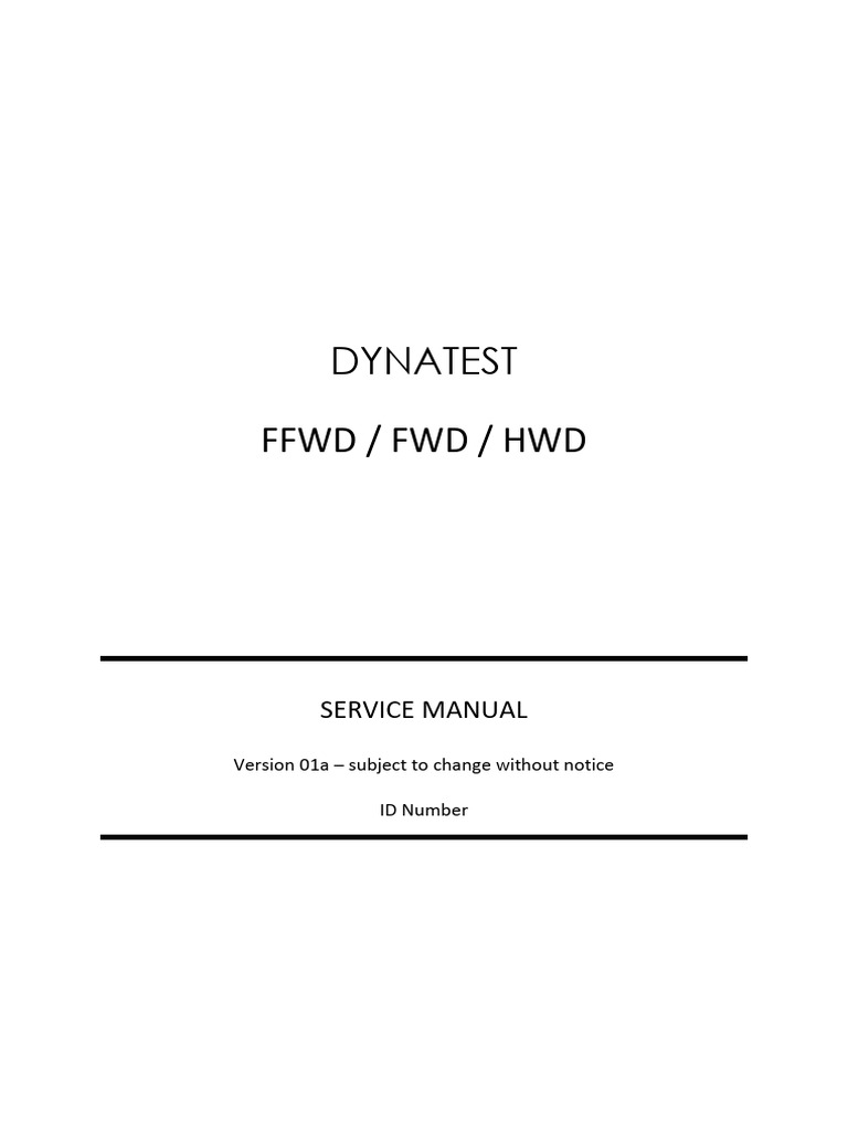 Hwd service specification 1 pdf