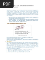 Fungsi Sloof Dan Cara Menghitung Kebutuhan Material Sloof