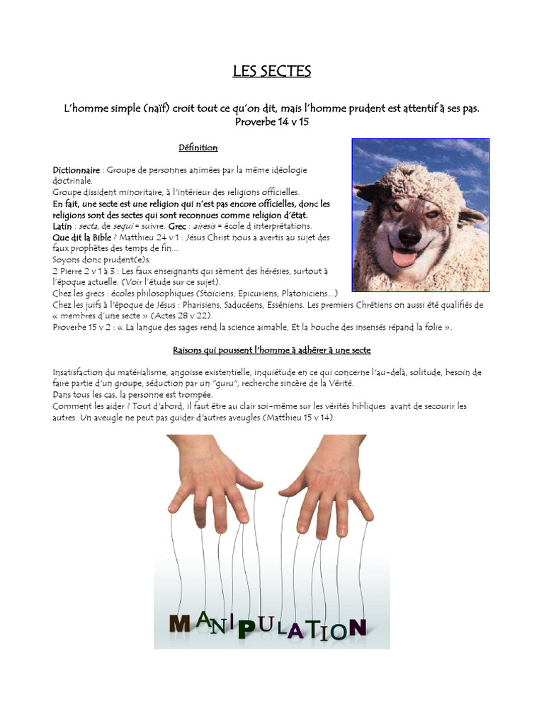 Sectes Images | PDF