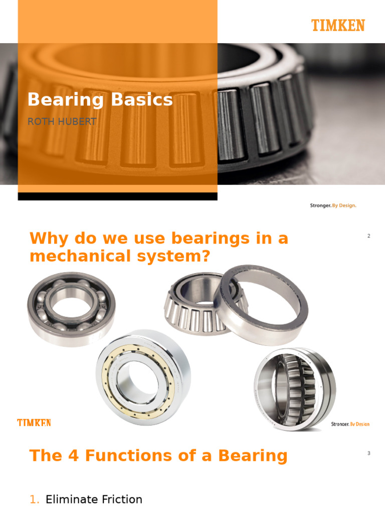 3 Bearing Basics - EN | PDF