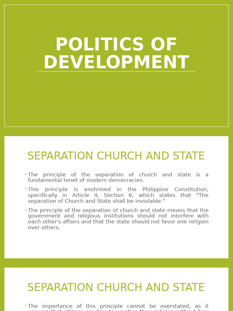 Politics of Development - Prelim (2023-2024) | PDF