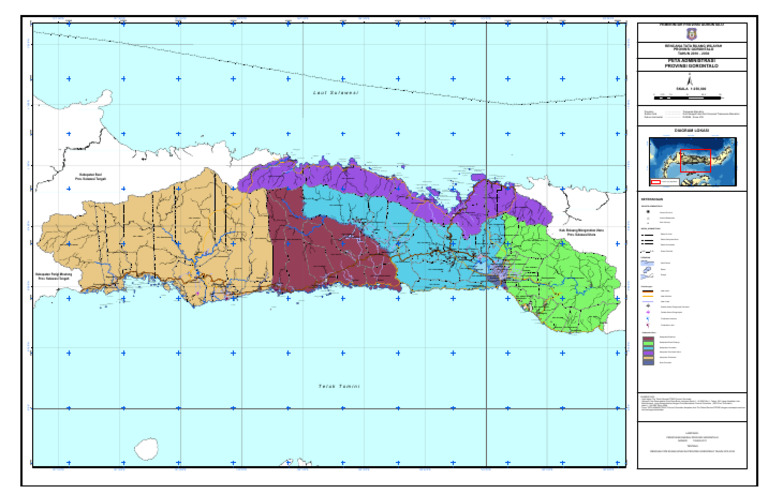 Peta Administra Prov Gorontalo | PDF