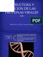 Estructura y Funcion de Las Proteinas Virales