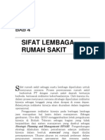 Aspek - Bab IV - Sifat Lembaga Rumah Sakit