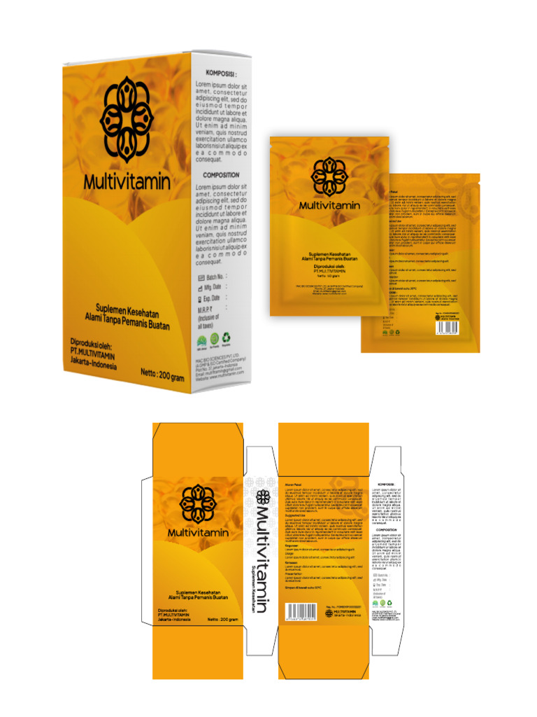 Kemasan Multivitamin A Pdf