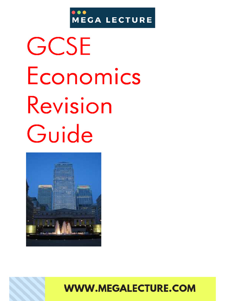 IGCSE Economics Revision Guide | PDF