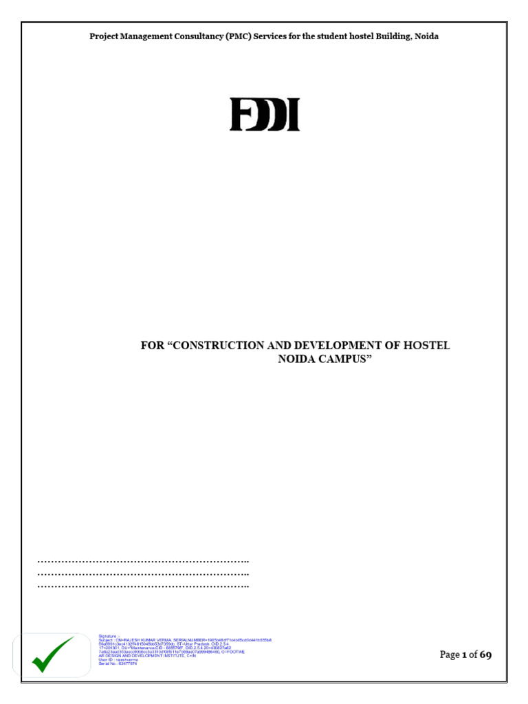 E-Tender Document FOR Invitation of Expression of Interest (Eoi) Cum ...
