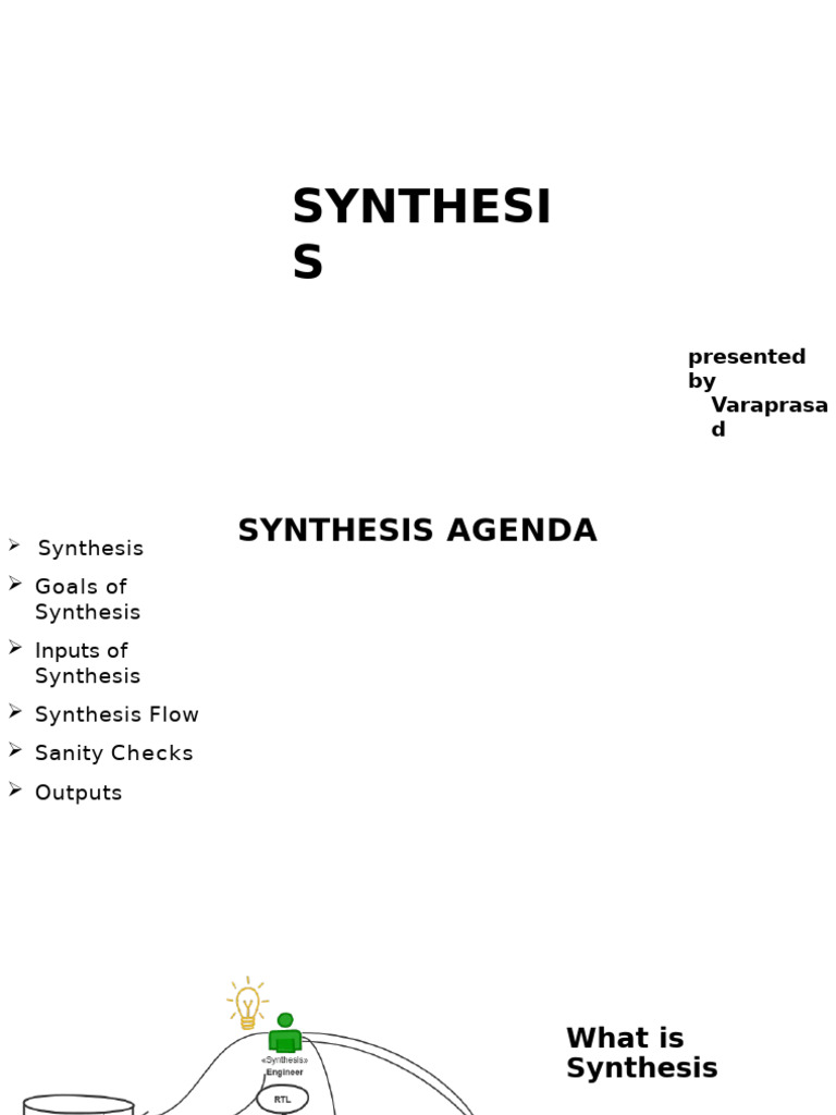 Synthesis Final 1 Pdf