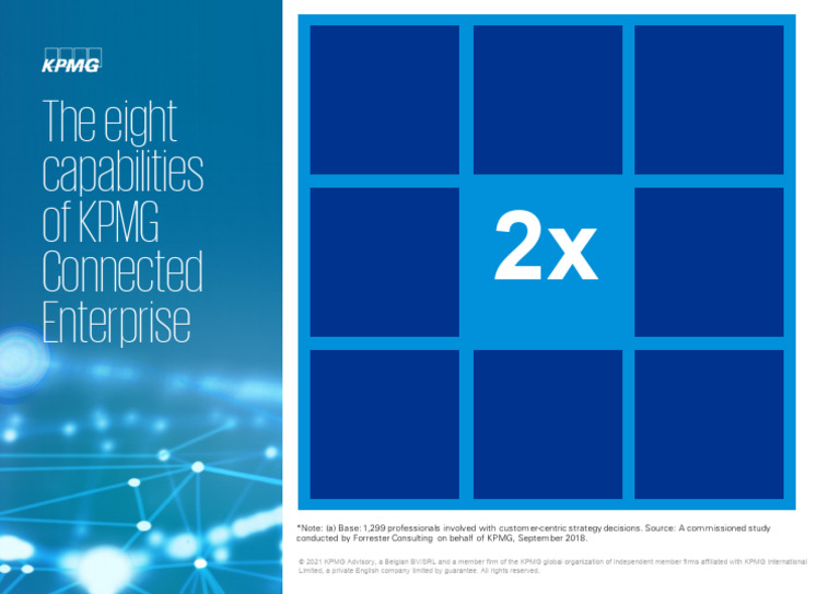 KPMG Connected Enterprise - 8 Capabilities | PDF