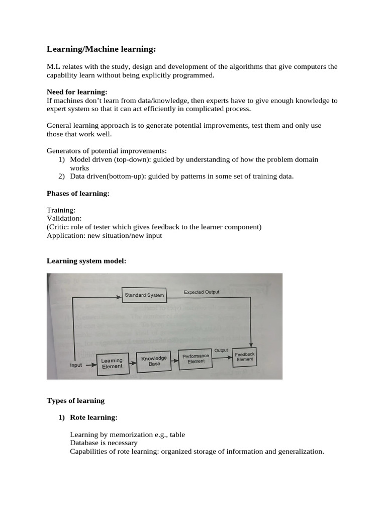 Learning | PDF