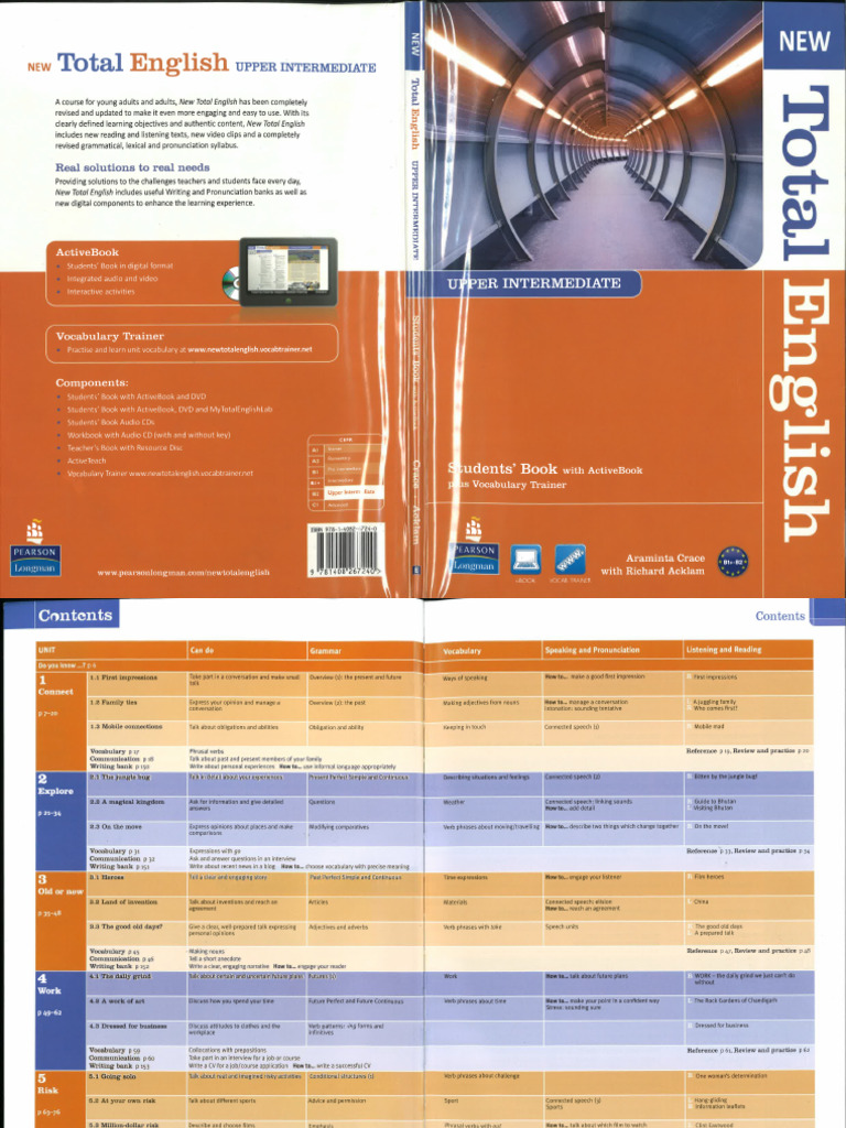 New Total English Upper-Intermediate Student's Book | PDF