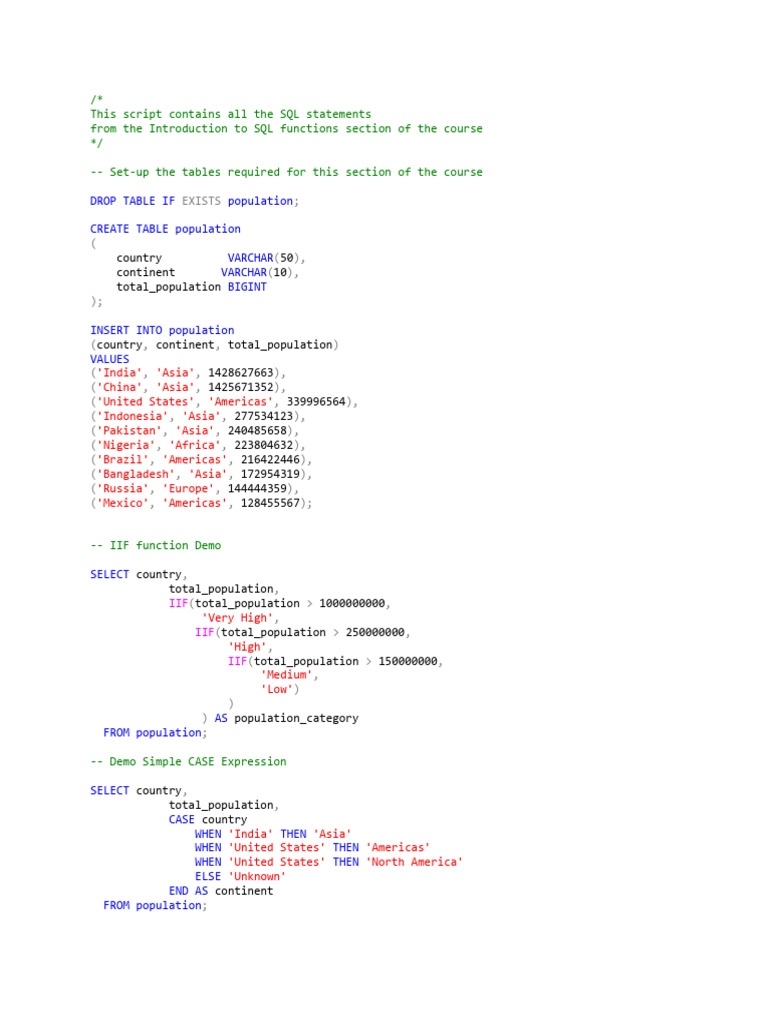 7 Intermediate+-+Conditional+Functions+&+Expressions | PDF