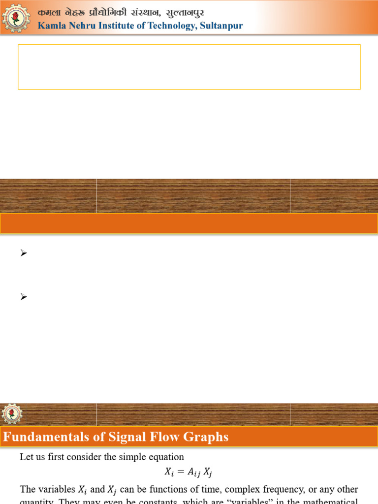 Unit 1.5 Signal Flow Graphs - (Part - 1) | PDF | Electrical Engineering ...