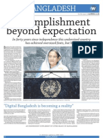 Bangladesh: Accomplishment Beyond Expectation - The Times Supplementary Online