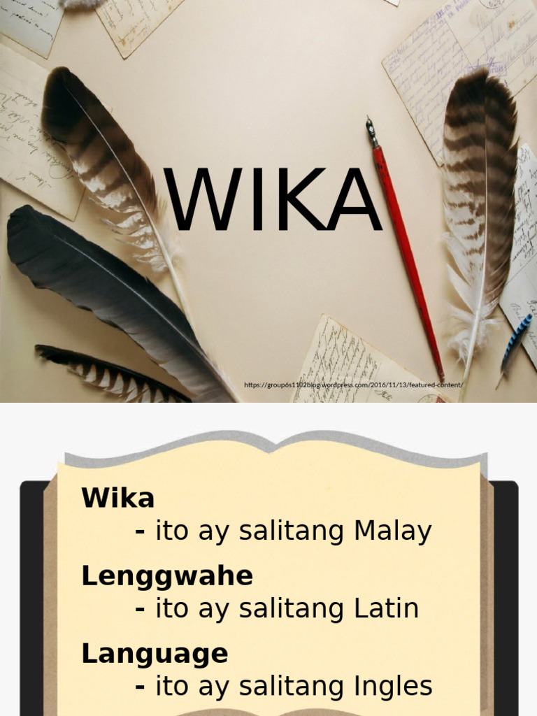 Lesson Wika | PDF