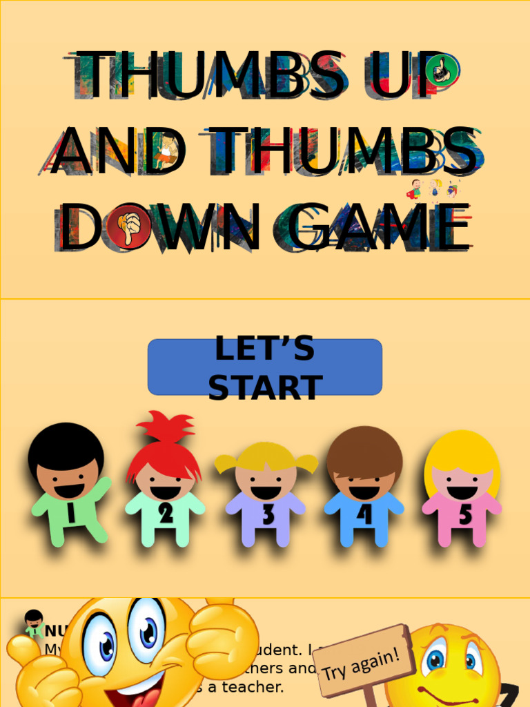 The Up And Down Game
