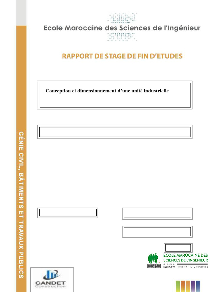 Rapport PFE ConceptionEtDimensionnementD'UnHangarMétallique Farhane ...
