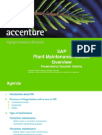 SAP - Plant Maintenance Overview - Sourabh