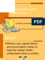 Capitalization and Punctuation: A Project LA Activity