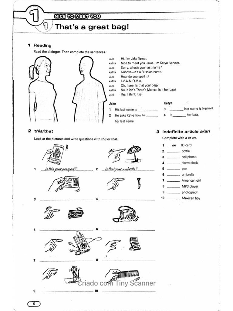 Inspire 1 Workbook | PDF