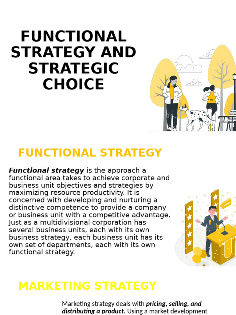 Sm6 Functional Strategy and Strategic Choice 2 | PDF