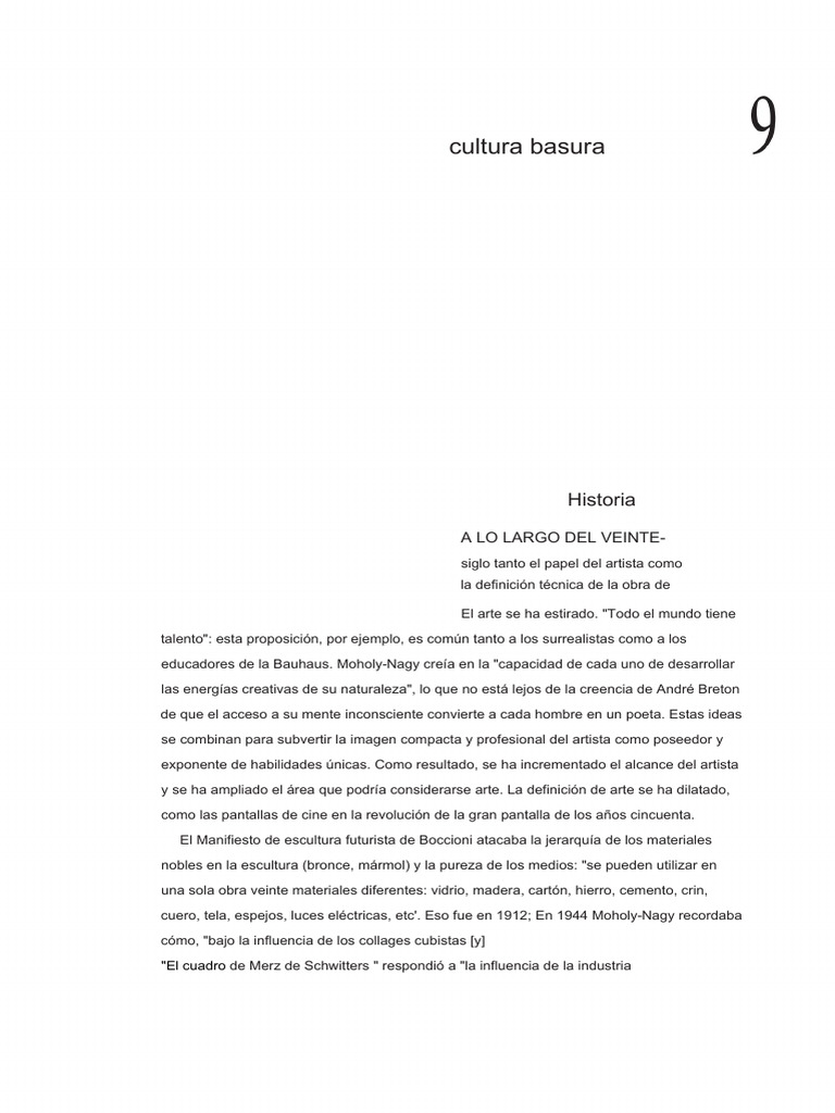 Lawrence Alloway, Junk Culture | PDF