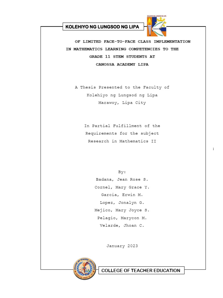 Thesis Another Guide | PDF