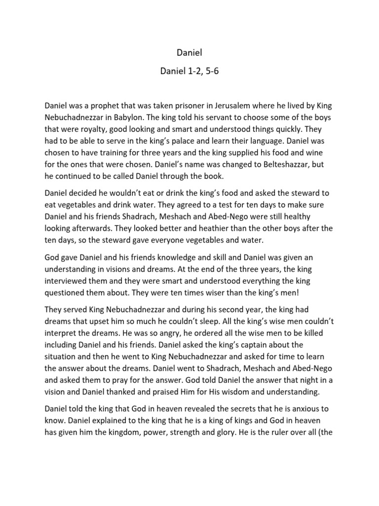 Daniel Lesson Posters Timeline Life Overview Series #Biblefun SEC | PDF