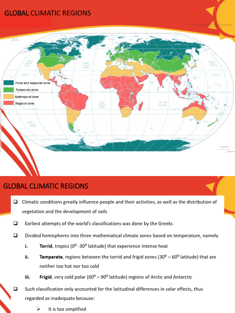 2.0 Global Climatic Regions | PDF