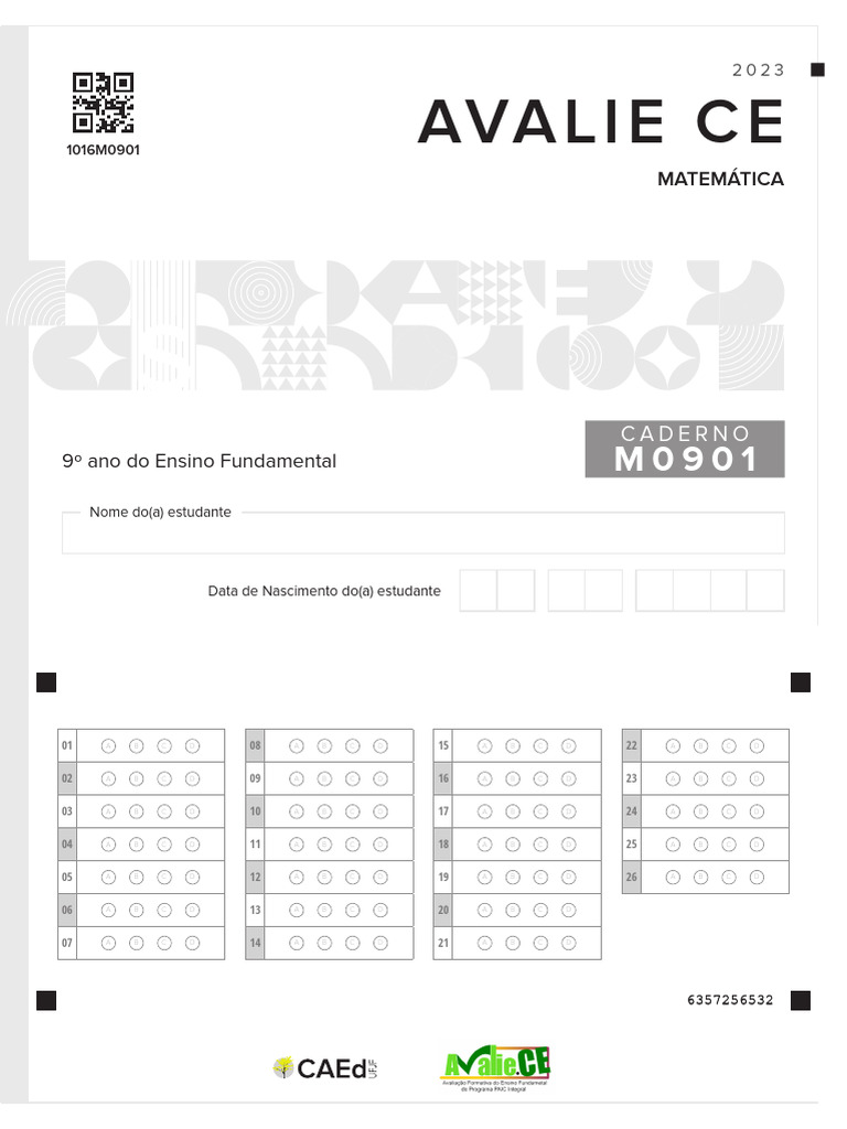 Questões de Matemática 9º Ano 2023 | PDF | Geometría euclidiana ...