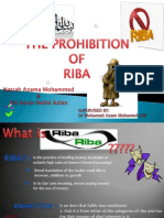 Prohibition of riba