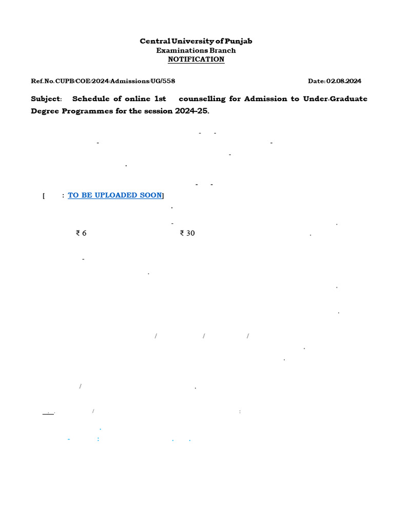 first-ug-counselling-schedule-2024-25-pdf