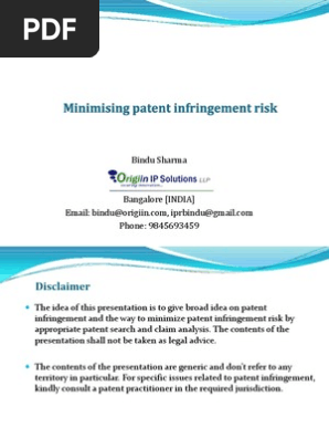 patent infringement