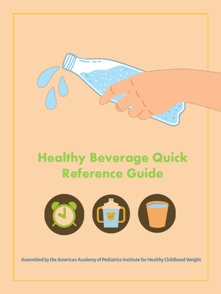 AAP Health Beverage Quick Reference Guide | PDF