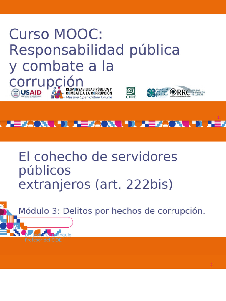 Delitos Por Hechos De Corrupción Servidores Pdf