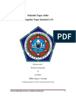 Download Tugas Akhir Makalah Instalasi LAN by Kurniawan Suganda SN76121185 doc pdf